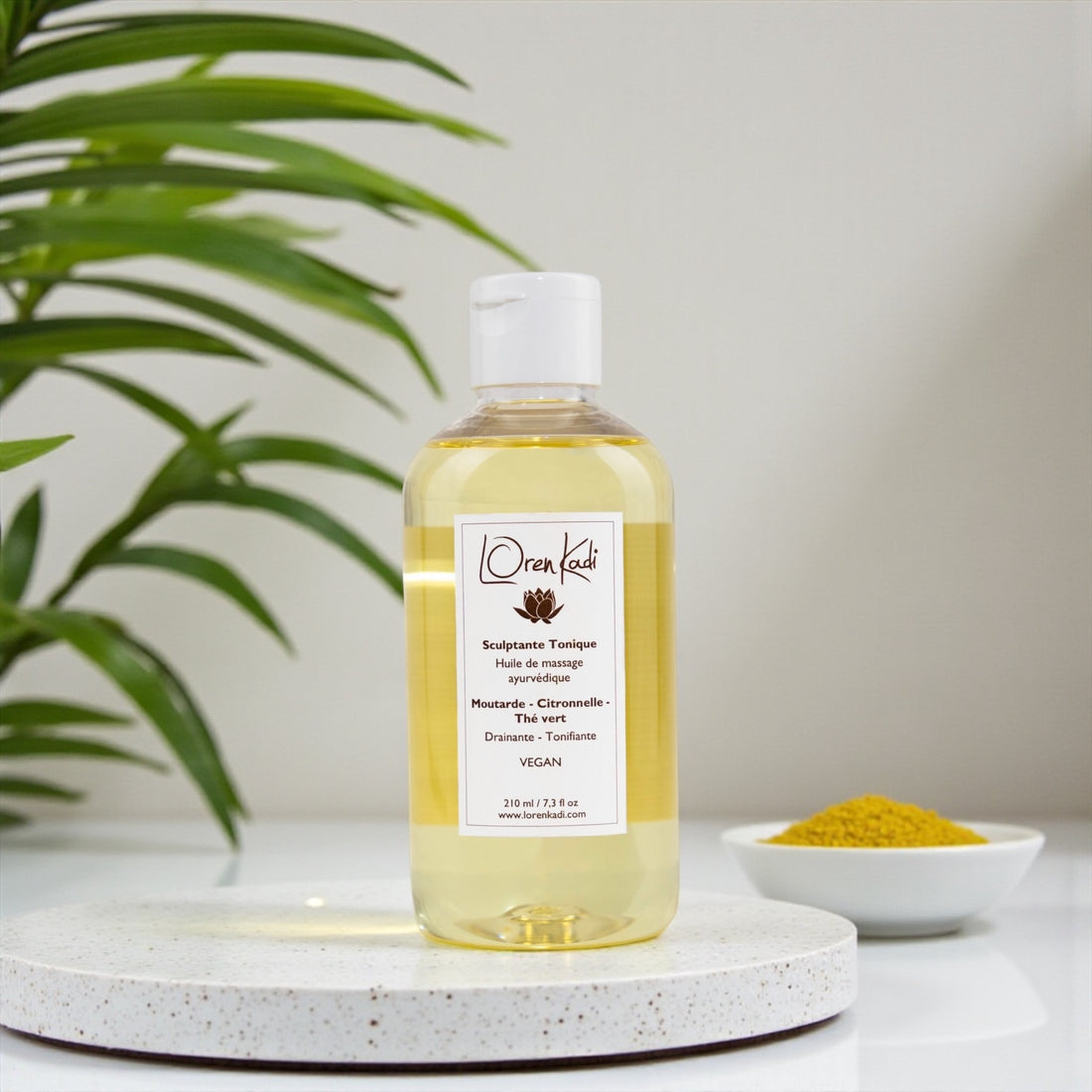 Huile de massage ayurvédique - Sculptante Tonique- 210ml