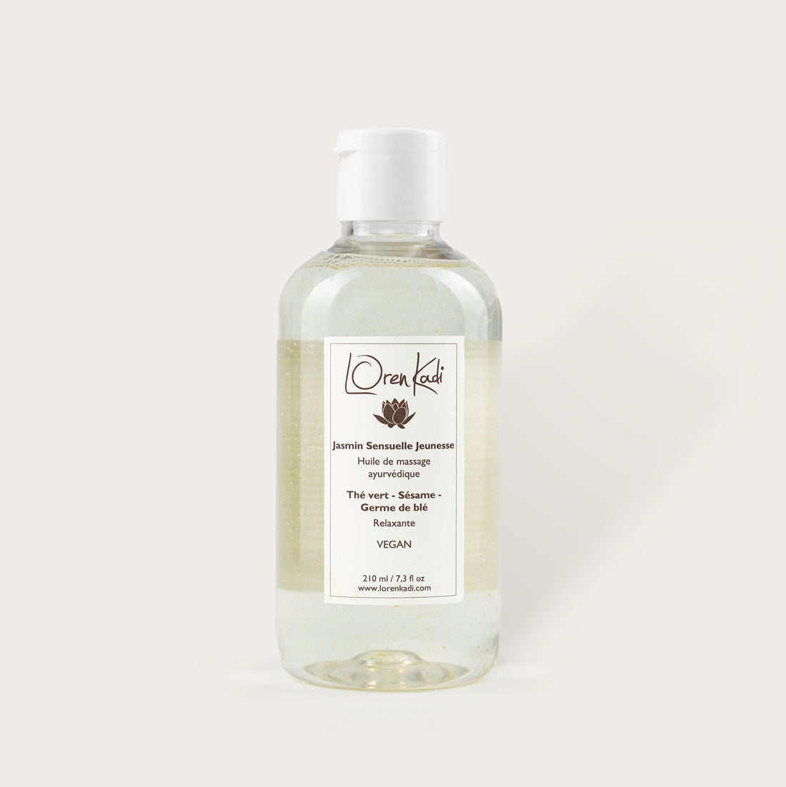 Huile de massage ayurvédique - Jasmin - 210ml