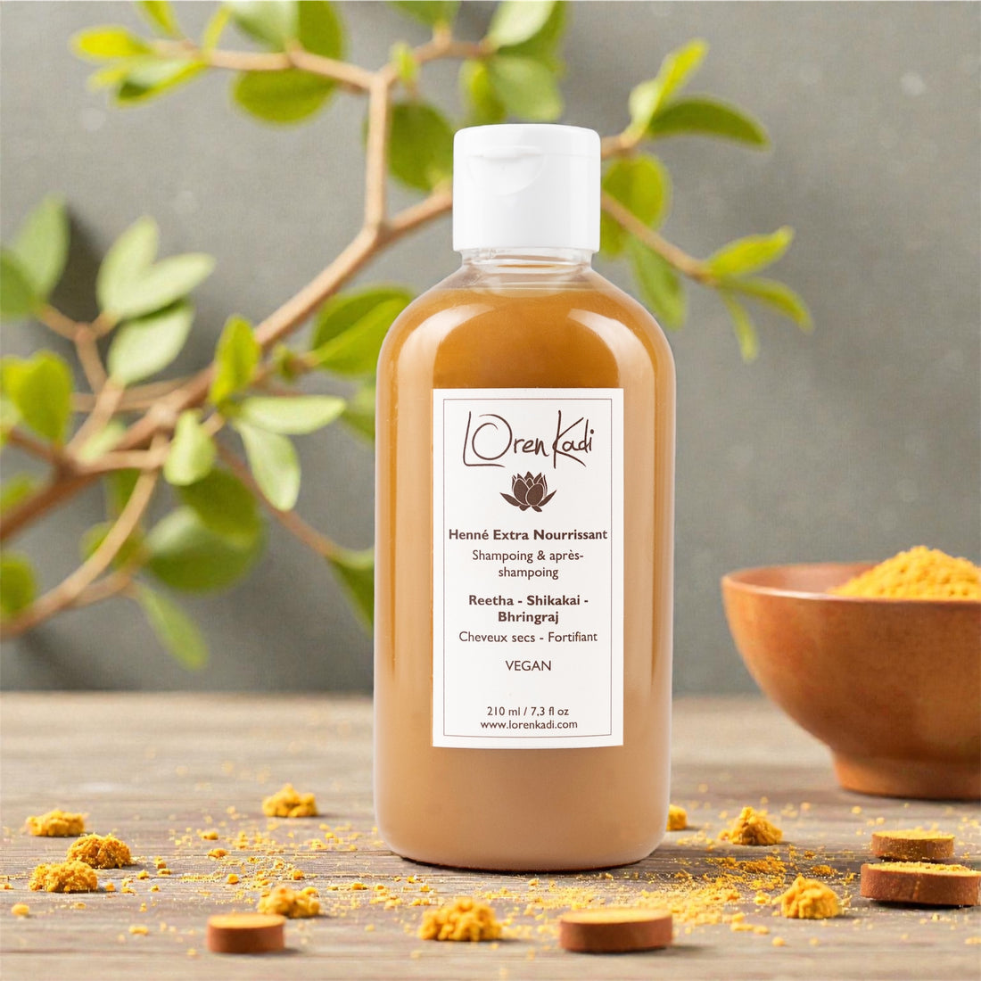 Shampoing &amp; Après-shampoing ayurvédique - Henné Extra Nourrissant